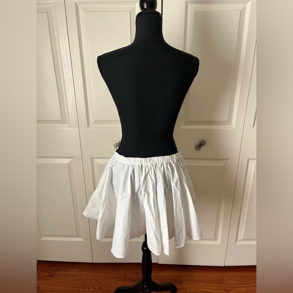 Free People 100% cotton White Women's Skirt